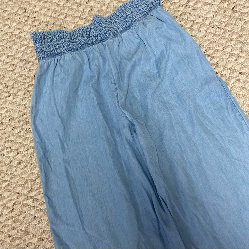 SO SUPER COMFY CHAMBRAY PANTS - LARGE - Picture 6 of 9